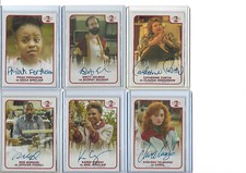Stranger Things  -  Autograph Costume Relic & Sketch Card Selection NM Topps