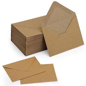 Gift Card Envelopes - 100-Count Mini Envelopes Paper Business Card Envelopes - Picture 1 of 7