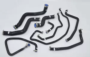 Silicone Radiator Coolant Heater Hose For Mazda RX8 SE3P RX-8 13B-MSP BLK - Picture 1 of 8
