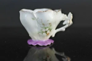 Vintage Handpainted Demitasse Footed Cup Floral Theme No Saucer - Picture 1 of 4