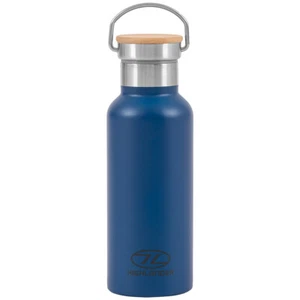 Highlander 500ml Campsite Flasche Wasser Rostfreier Stahl Auslaufsicher Blau - Bild 1 von 1