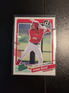 2023 Panini Donruss - Rated Prospect #80 James Wood - Picture 1 of 2