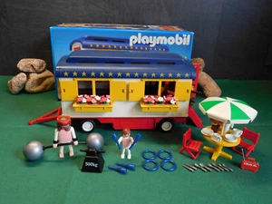 Playmobil ***Rarität*** Zirkus-Wohnwagen 3728-A/1991, Komplett-Set mit OVP! - Bild 1 von 12