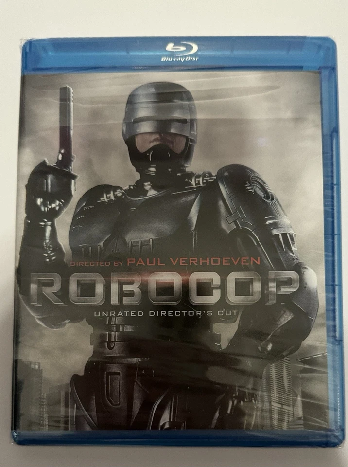 Robocop Blu Ray 1987 Unrated Director's Cut Robo Cop The Movie