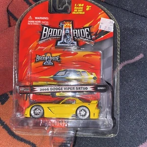2006 Dodge Viper SRT10 1 Badd Ride Series 1 Diecast NEU 1:64 gelb B5 - Bild 1 von 2