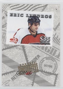 1997-98 Donruss Priority Stamps Eric Lindros HOF
