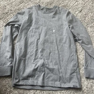 Eddie Bauer Shirt Mens Medium LegendWash Gray Crew Neck Long Sleeve Casual New - Picture 1 of 3