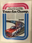 DatAdv43 VINTAGE Original Advertisement 1971 Datsun Trans Am Champ RTA 1972