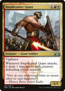 Swathcutter Giant - Guilds of Ravnica #202/259 MTG Magic The Gathering - Picture 1 of 1