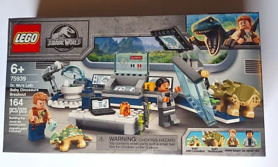 LEGO 75939 DR WU'S LAB BABY DINOSAUR BREAKOUT Jurassic World triceratops new - Image 1 of 4