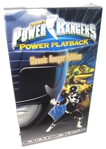 Saban's Power Rangers Playback Classic Black Ranger Adventure Fox Kids VHS 1999 - Picture 1 of 4