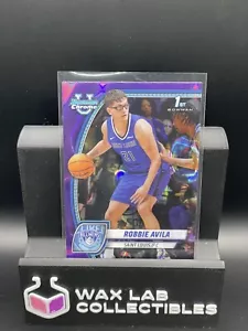 2024-25 Bowman University Chrome - Robbie Avila #61 Purple Lava - 1st - Bild 1 von 2
