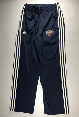 Men's 2013 Adidas New Orleans Pelicans Warmup Pants Size Small NWT Cover