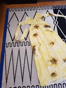 NEU H&M Sommerkleid 34/36/XS Midi blume hippie boho hochzeit goa blog chabby zar - Bild 1 von 8