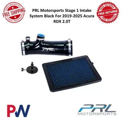 PRL Motorsports Stage 1 Intake System Black For 2019-2025 Acura RDX 2.0T - Image 1 of 4