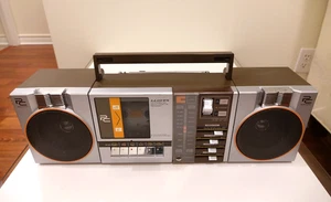 Vintage Lloyds V320 Boombox AM/FM Radio Stereo Tape Player Lloyd's Tested Works - Bild 1 von 15