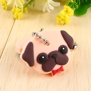 . Super Funky Dog Mit Roter Fliege Schlüsselkappen Schlüsselkennungskappen - Bild 1 von 12