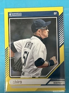 2024 Panini Donruss - Ichiro Suzuki #75 Yellow - Picture 1 of 4