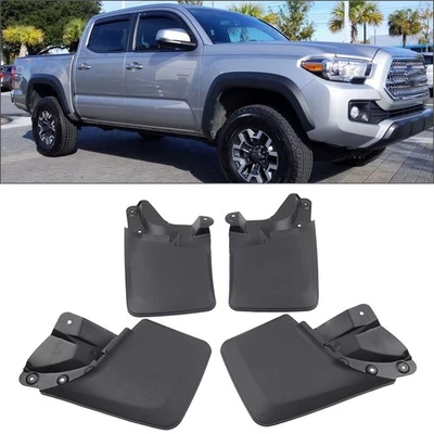 4pcs Wheel Mud Flaps Splash Guards For Toyota Tacoma 2016-2021 - Image 1 of 4