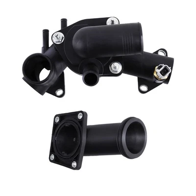 Thermostat Housing & Thermostat for Jaguar XJ8L/S-Type/XJ Super/2003 2004 2005 - Image 1 of 4