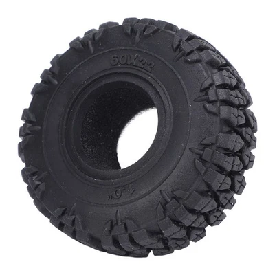 RC Crawler -Reifen Mit Nabe Kunststoff -RC -Radreifen Für Axiale SCX24 1/24 - Bild 1 von 4