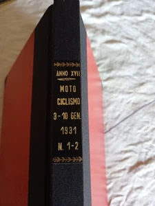 Seltenes SONDERHEFT 350 Seiten. Motoc. 3-10 Januar 1931 Exponate von Mailand  - Bild 1 von 9