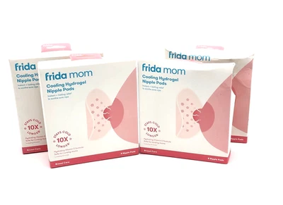 4 Cajas Frida Mom Almohadillas de Lactancia Almohadillas de Hidrogel de Enfriamiento para Pezones para Hidratación 27/03 Foto 1 de 4