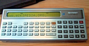 Computadora de bolsillo SHARP PC-1246 calculadora electrónica probada funcionando - Imagen 1 de 1