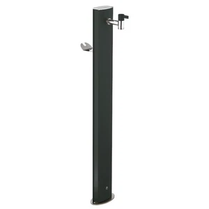 AQUAPOINT - 424N - Aquapoint colonnina idrica ovale colore Nero metal  - Foto 1 di 5