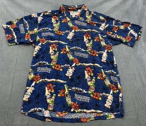 Big Dogs Hawaiian Shirt Mens 2X It's 5 O'Clock Somewhere Drinks Cocktail Relaxed - Picture 1 of 8