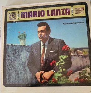 A Vocal Tribute in Full Fidelity Mario Lanza by Enzo Stuarti LP Vinyl CX 161 - Picture 1 of 2