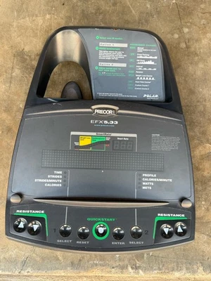 Pantalla electrónica Precor para EFX 5.33 elíptica Foto 1 de 4