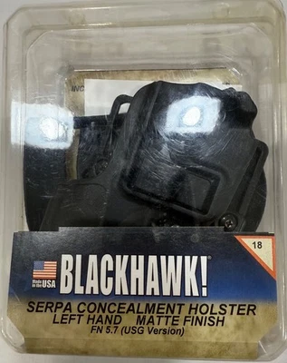 Blackhawk Serpa concealment holster LH fits FN 5.7 USG  version  - Image 1 of 2