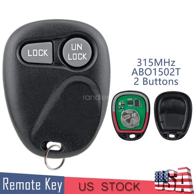 Mando a distancia de 2 botones para Chevrolet Silverado C/K 1500 2500 3500 1997-1999 Foto 1 de 4