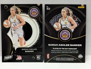 Panini WNBA 2025 Jugador del Día RC8 Sarah Ashlee Barker LA SPARKS Novato SP - Imagen 1 de 1