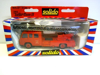 Solido Berliet Echelle 3109 Fire Truck - Toner Gam III, Sapeurs Pompiers, Engine - Image 1 of 4