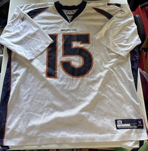 Denver Broncos weiß Trikot Herren 4XL NFL Football Tim Tebow 15 Reebok Mesh - Bild 1 von 21