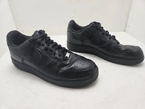 Nike AF-1 82 Sneakers Triple Black 315122-001 Men's Size 13 - Picture 1 of 7