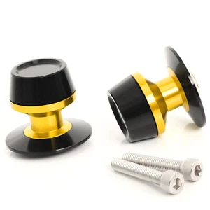 10MM Gold Swingarm Spools Screws For KLE 650 08 09 10 11 12 13 14 - Foto 1 di 6