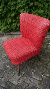 50er Jahre Sessel Cocktailsessel Clubsessel "Omas Liebster" Mid Century - Bild 1 von 8