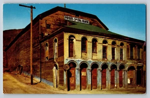 Postal exterior Piper's Opera House Virginia City Nevada cromada sin publicar - Imagen 1 de 2