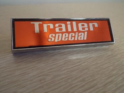 Remolque emblema especial 1974 1975 Ford F100 F150 F250 F350 camioneta 74 75 insignia Nuevo de Lote Antiguo Foto 1 de 4