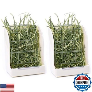 CalPalmy 2-Pack Hay Feeder for Rabbits, Guinea Pigs, and Chinchillas - Minimi - Picture 1 of 5