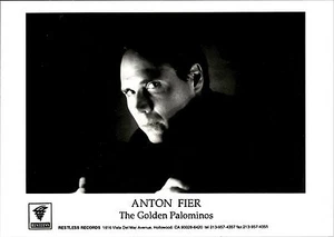 Foto publicitaria 1995 Restless Records baterista Golden Palominos Anton Fier - Imagen 1 de 2