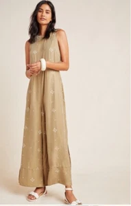 Tuta Anthropologie Carmela gamba larga nuova con etichetta taglia small $198 - Foto 1 di 5