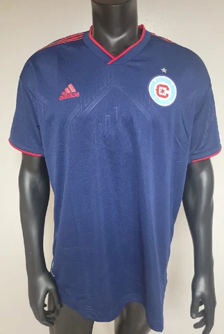 Chicago Fire Adidas 22/23 Home Authentic Licensed Jersey Men Size XLarge #HY7308 Cover