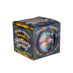 Rainbow-Colored Playtime Buddy Metal Slinky Premium Quality Magic Spring - Picture 1 of 1
