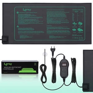 Sämling-Heizmatte und Thermostatregler Plant Germination Zimmergewächshaus 30W - Bild 1 von 16