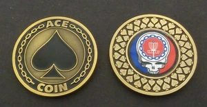 New Disc Golf 1 Ace Coin.  Ace The Chains. High quality metal. - Picture 1 of 1