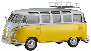 Hasegawa 1/24 Volkswagen Type2 Microbus w/Roof Carrier Plastic Model Kit - Picture 1 of 4